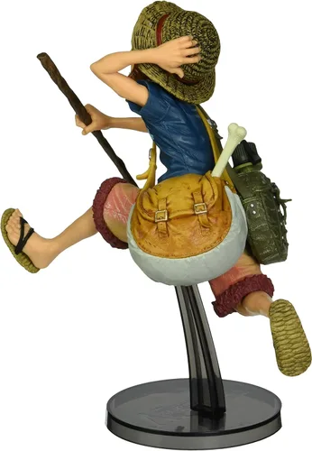 Vista 2 de Banpresto Figura de Luffy de una pieza de 6.3 pulgadas, escultura Big Zoukeio 4 Volumen 1