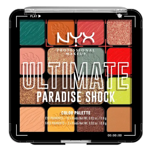 Vista 15 de NYX PROFESSIONAL MAKEUP Paleta de Sombras Ultimate, Paleta de Sombras de Ojos - Edición Festival