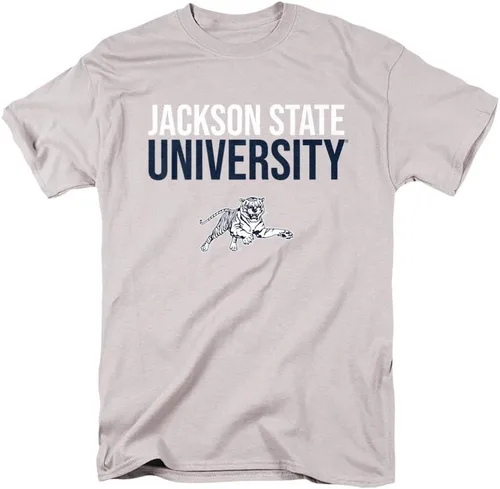 Vista 83 de LOGOVISION Official Collegiate Distressed Stacked Short Sleeve Unisex for Men & Women T Shirt Collection 3