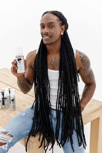 Vista 5 de Avenue Man Mousse de elevación de volumen (8.5 onzas), productos de peinado para hombres, espuma de volumen y control definitivo con extractos