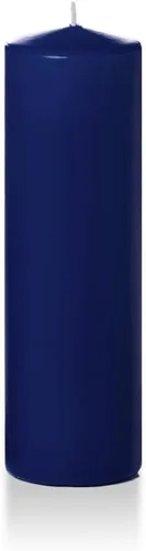 Vista 102 de Yummi - Velas redondas de pilar blancas de 3 pulgadas x 4 pulgadas, 3 por paquete