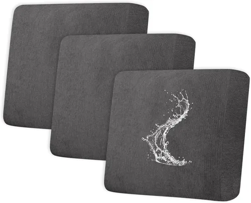 Vista 39 de Fundas de cojín 100 % impermeables para caravana, tela elástica, repuesto para asiento de cámper, funda de sofá lavable diseñada para banco de auto