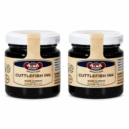Vista 9 de Frasco de tinta de calamar (3.17 onzas) de Alma Gourmet