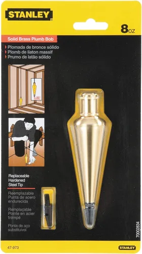 Vista 5 de Stanley 47-973 Plomada de bronce de 8 onzas