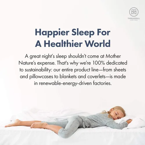 Vista 5 de Threadmill Home Linen Fundas de Almohada Estándar - 100% Algodón Natural 600 Número de Hilos, Juego de 2 Fundas de Almohada Damasco Gris Oscuro