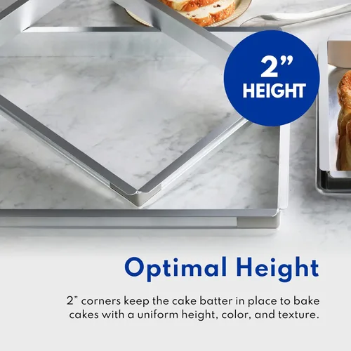 Vista 5 de New Star Foodservice 42597 Extensor de bandeja de aluminio para bollo, 9 x 13 pulgadas (tamaño de un cuarto)