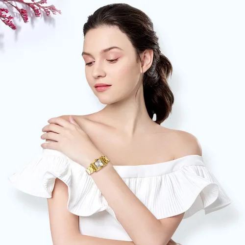 Vista 3 de SKMEI - Reloj impermeable para mujer, reloj de pulsera para mujer