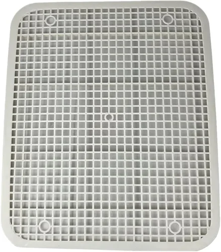 Vista 6 de Lutema Bandeja de orinal para perros de entrenamiento para interiores y exteriores, cajas de arena para cachorros pequeños y medianos (beige)