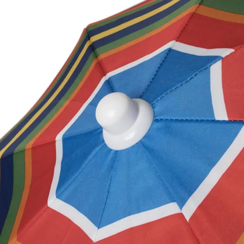 Vista 3 de ONIVA - a Picnic Time brand 5 Ft. Portable Beach Umbrella, Lightweight Sun Shade Umbrella with Adjustable Tilt and UV Sun Protection