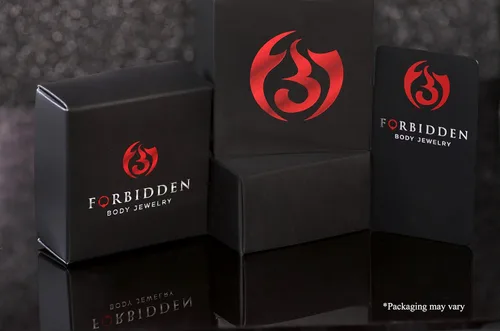 Vista 4 de Par de acero quirúrgico 4G Ronda circonio cúbico vidrio curvado Hanging Taper arete