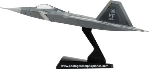 Vista 3 de Sello postal Daron USAF F-22 1/145 Raptor Vehículo (PS5382-1)