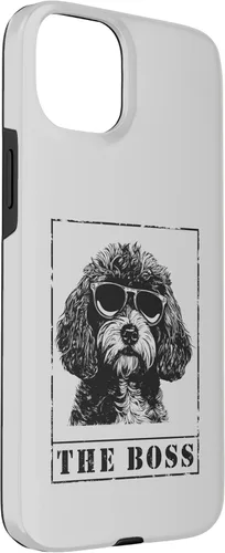 Vista 19 de iPhone 16 The Funny Cavapoo Boss Mom Dad Dog Lover Case