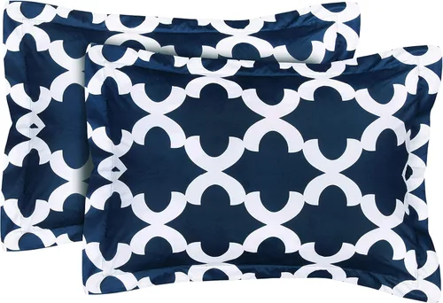 Vista 3 de Utopia Bedding - Juego de edredón Queen (azul marino) con 2 fundas de almohada - Juegos de edredón de cama - Edredón de plumón alternativo - Suave