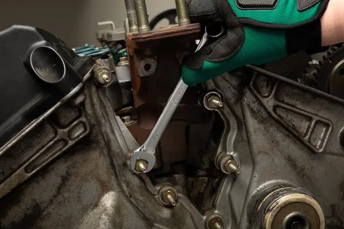 Vista 7 de SATA Juego de llaves combinadas de 15 piezas de 12 puntos Tamaños SAE de 1/4 a 1 pulgada Carga fuera de esquina ST08411G