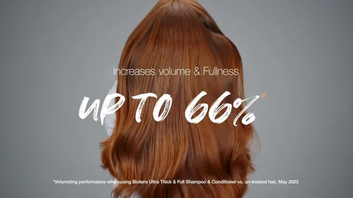 Vista 9 de Biotera Ultra Thick & Full Volumizing Conditioner Increases Volume to Fine, Limp Hair Microbiome Friendly Vegan & Animal Test Free Paraben