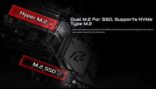 Vista 5 de ASRock B550 Phantom Gaming 4 Soporta AMD AM4 Socket Ryzen™ 3000, 3000 Serie G, 4000 Serie G, 5000 y 5000 G-Series Procesadores de escritorio Placa