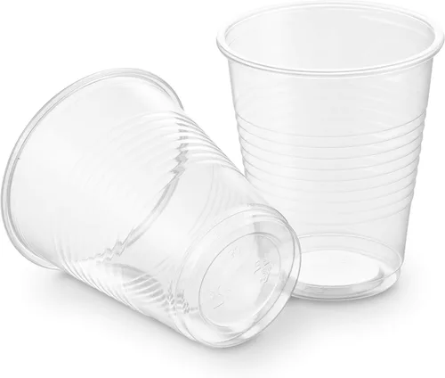 Vista 5 de Vasos de plástico transparentes, desechables y reutilizables Plasticpro