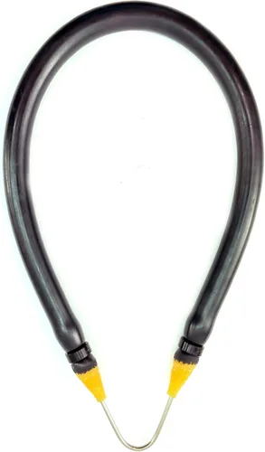 SPEARFISHING WORLD Bandas de goma de fusil submarino de 9/16 pulgadas (0.551 in) de diámetro exterior con espoleta de acero inoxidable que se adapta