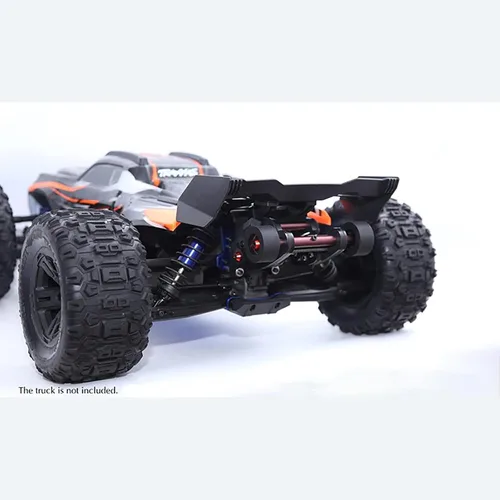 Vista 3 de Rueda de cabeza de control remoto, piezas de actualización de rueda de nailon para 1/8 Traxxas Sledge 95076-4 RC Car