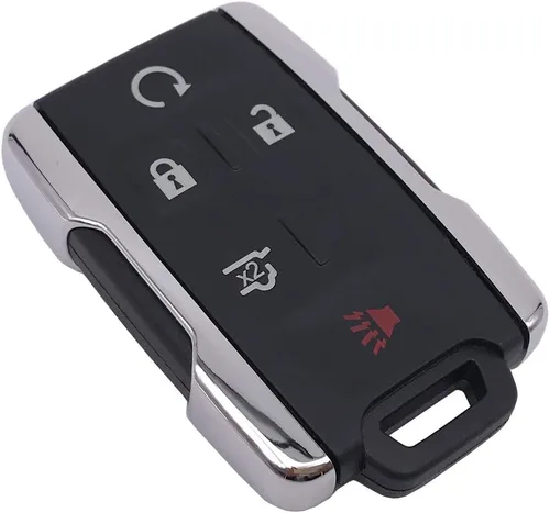Vista 8 de Carcasa de Control Remoto sin Llave para Llavero Compatible con Chevy Chevrolet Silverado Colorado/GMC Sierra Canyon 2014 2015 2016 2017