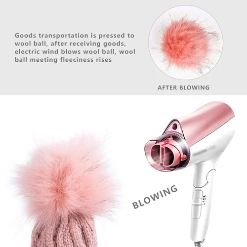 Vista 5 de PAGE ONE Womens Winter Ribbed Beanie Crossed Cap Chunky Cable Knit Pompom Soft Warm Hat