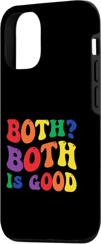 Vista 2 de iPhone 1212 Pro Divertido Bisexual Pride Bi Rainbow Flag Ambos es una buena funda