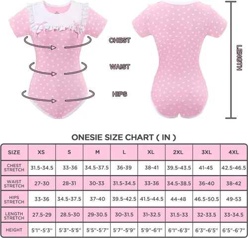 Vista 5 de Littleforbig Mameluco de algodón con pechera con volantes y lazo precioso