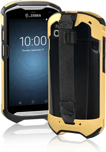 TC51 TC52 TC56 TC57 TC510K Funda con Correa de Mano - Protectora y Ergonómica para Escáneres de Código de Barras Portátiles Zebra SG-TC5X-EXO1-01