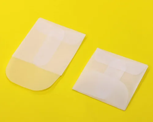 Vista 5 de ONLYKXY 60 bolsas de papel translúcido blanco para sobres, mini bolsas de papel de mantequilla, bolsa pequeña de regalo para joyería, anillo