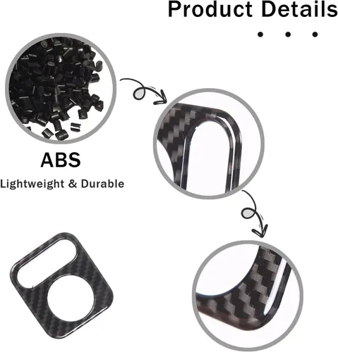 Vista 6 de Interruptor de ajuste de espejo retrovisor para Honda Pilot 2016-2022/Ridgeline 2017-2023/Passport 2019-2023, accesorios de protector decorativo