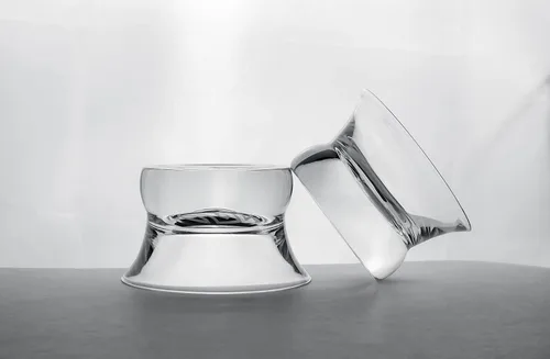 Vista 4 de The Oaxaca - Juego de 2 vasos de vidrio para tequila y mezcal