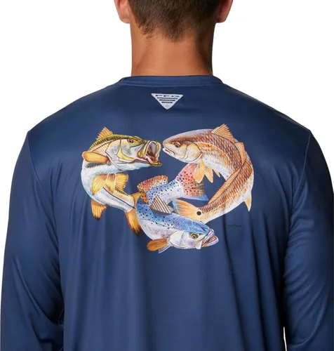 Vista 5 de Columbia Men's Terminal Tackle PFG Carey Chen Ls