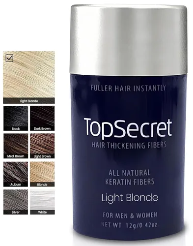 Vista 63 de Top Secret Aplicador de fibras de construcción para engrosar el cabello incluido, relleno de cabello natural e indetectable para hombres y mujeres