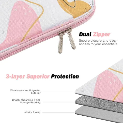 Vista 5 de MoKo Funda protectora para tablet de 9 a 11 pulgadas, compatible con iPad Air 5/4th 10.9, iPad Pro 11 M2 2022-2018, iPad 10th 10.9 2022, Galaxy Tab