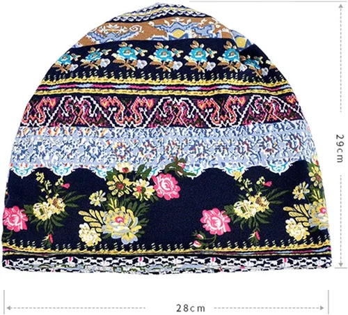 Vista 7 de Jemis Skullies - Gorro tipo beanie informal para otoño