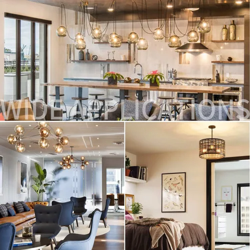 Vista 6 de ANWIO Bombilla de filamento LED G14 E12 con base de tornillo regulable de 4.5 W (equivalente a 60 W) 2700 K blanco cálido bombilla Edison