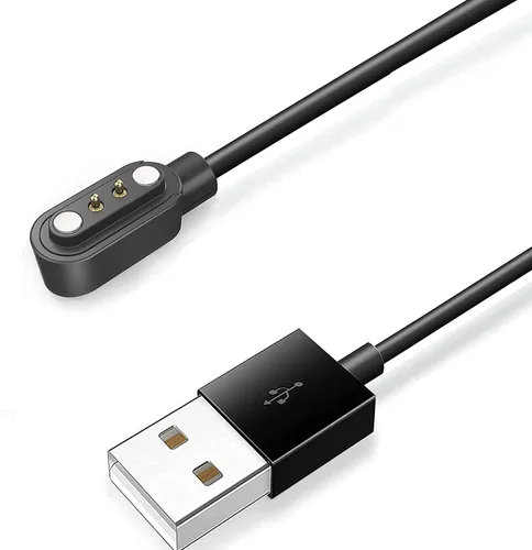 Vista 3 de Lamshaw Compatible con el cargador de reloj inteligente Fitpolo IDW15, cable de carga magnético de repuesto USB compatible con Fitpolo IDW15 de 1.8