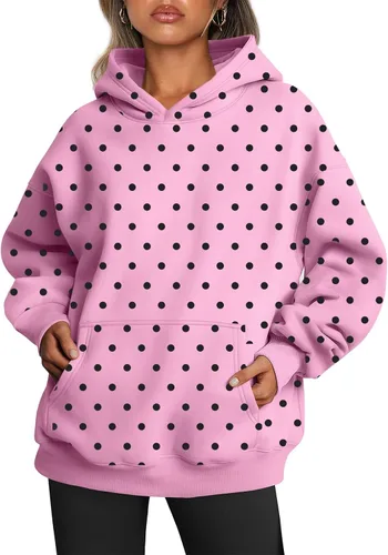 Vista 23 de Trendy Queen Womens Hoodies Oversized Sweatshirt Blanco