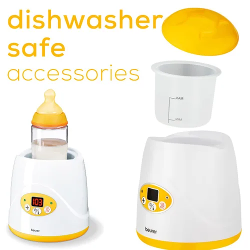 Vista 6 de Beurer Baby Bottle Warmer & Food Warmer,BY52 Portable 2-in-1 Heater with Keep Warm Function for Breast-Milk,Formula & Food AVENT & NUK Bottles