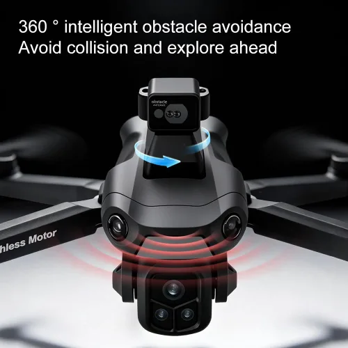 Vista 4 de V918 - Dron GPS con cámara 8K para adultos, drones RC con pantalla HD de 5 pulgadas, tiempo de vuelo de 90 minutos, rango de control largo de 3 KM