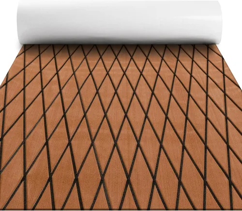 Vista 11 de Fullfire Suelo para Embarcaciones - Cubierta de Espuma EVA para Embarcaciones - Lámina de Suelo Marina Autoadhesiva Alfombra Marina para Lancha