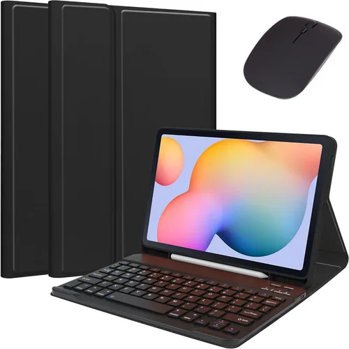 kaidisen Funda de teclado para Galaxy Tab S6 Lite de 10.4 pulgadas 2024/2022/2020 (SM-P620/P625/P613/P619/P615/P610), funda de teclado desmontable
