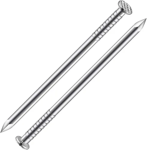 Vista 20 de (160 piezas) Clavos de acero inoxidable 304 de 1-1/2 pulgadas, clavos para colgar, clavos de pared, espigas, clavos largos