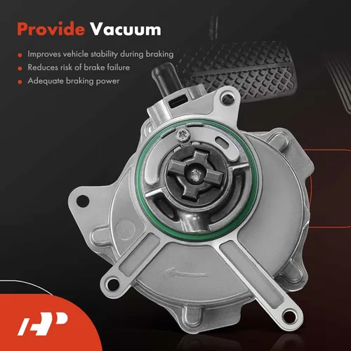 Vista 4 de Bomba de vacío de freno A-Premium Compatible con Volkswagen Jetta/Passat 2006-2008, Golf R 2012, Eos 2008-2009, GTI 2007-2008 y Audi A4 2005-2009