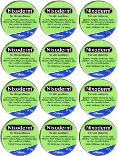 Vista 3 de Nixoderm Crema para eczema, manchas, espinillas, erupciones cutáneas, pie de atleta (paquete de 12)