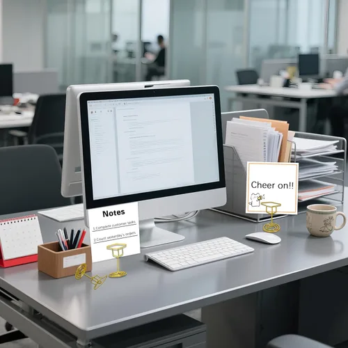 Vista 7 de 32 soportes para notas, soportes para números de mesa, soportes para fotos para mesas (mantos)