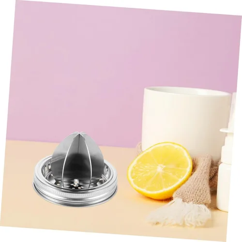 Vista 6 de Cabilock Manual Stainless Steel Citrus Juicer with Ergonomic Handle Efficient Hand Press Juicer for Lemons and Oranges Easy to Clean Dishwasher Safe