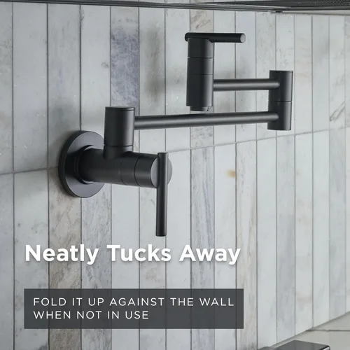 Vista 7 de Gerber Llenadora de ollas de montaje en pared Parma para fontanería