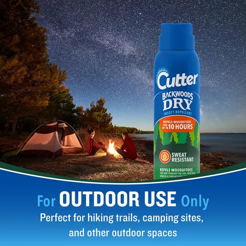 Vista 4 de Repelente de mosquitos en aerosol Cutter Backwoods, 25%, 0.25 libras