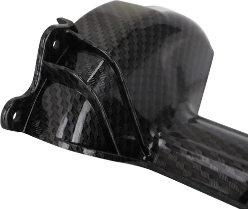 Vista 8 de Protector de Eje Central para Surron, Patrón de Fibra de Carbono Funda de Protección del Eje Medio Cubierta Protectora para Motocicleta Eléctrica